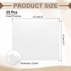 uxcell 25 Pcs Cushion Foam Pouches, 6" x 5" Cushioning