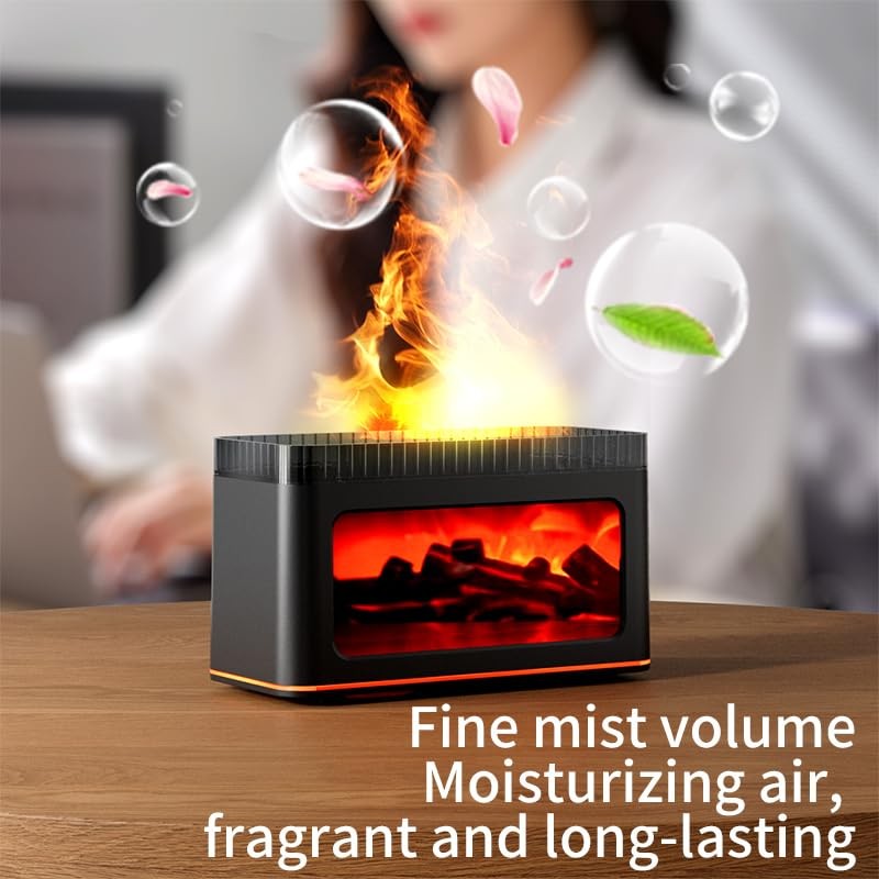 Essential Oils Diffuser, 200ml Ultrasonic Aroma Diffusers with Cool Mist,