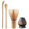 Matcha Set Bamboo Matcha Whisk and Matcha Spoon Matcha Ceremony