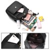 I IHAYNER Girls Bowknot 3-Pieces Fahsion Leather Backpack Backpack Purse