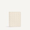 Este Passport Holder (Carré Weave) - Color: Rouge