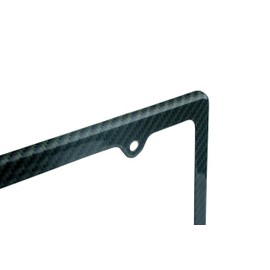 Plate Jade Car 100% Real 3k Twill Weave Green Carbon Fiber License Plate Frame Cover, Light Weight, UV Protection, Front Rear Fit USA Canada Mexico Standard Size 6.25"" x 12.25"" Auto Tag Holder