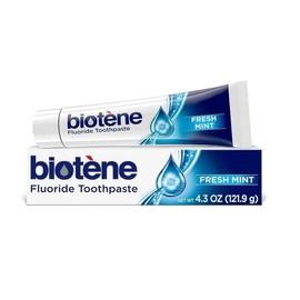 biotène Fluoride Toothpaste for Dry Mouth Symptoms, Bad Breath Treatment and Cav