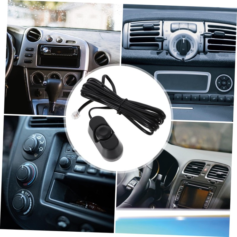 NOLITOY Automotive Volume Control Knob Inline Subwoofer for Precise Audio