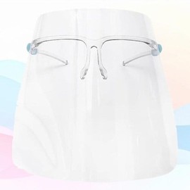 1 Transparent Face Shield, Shield Glasses, Face Protection Film / 투명 페이스쉴드 실드 안경 안면보호 필름 1매