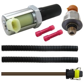 5C3Z9C968CA, 5C3Z-9C968-CA 6.0 IPR Valve with ICP Control Sensor and Pigtail Fit for 2004 Ford F-550 Super Duty 6.0L V8 Diesel Turbocharged