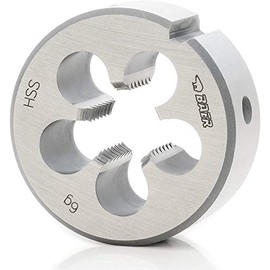 BAER Die UNC 3/8 x 16 - HSS Tap - Male Thread Die - Male Thread Cutting