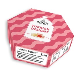 Rose and Lemon Turkish Delight Selection Box 215g