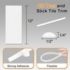 STICKGOO 10-Pack Peel and Stick Trim for Backsplash Tile Edge,
