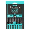 Helix Oxford Eco Pack of 10 Ballpoint Pens, (224702)