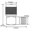BOOBRIE M Type Connector M Male to M Female (MP-MJ)