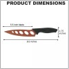TEKNO COPPER KITCHEN KNIFE STAYS SHARP FOREVER CHOPPING SLICING DICING