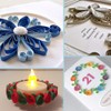 WLICCHS 7 Pieces Different Size Quilling Tools Quilling Paper Strips