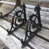 Facaler 4 Pack Heavy Duty Wall Shelf Bracket, Antique Style