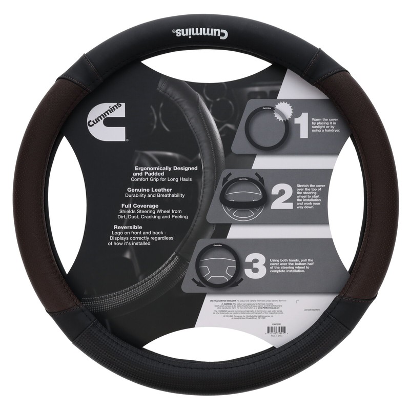 Cummins Cummins CMN35391 Navigator 18-Inch Steering Wheel Cover
