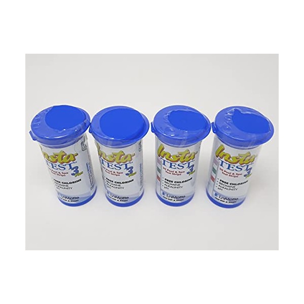 LaMotte 3-Way Insta Test Strips Plus for Swimming Pool &
