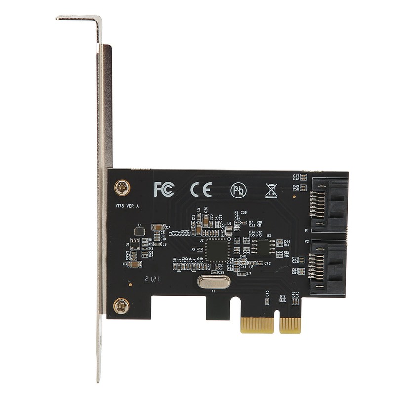 PCIe SATA 3.0 Controller Card 2 Port PCIe to SATA