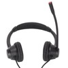 RJ9 Headset Noise Cancelling Mute Function Corded Business Headphone with