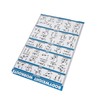 60x90cm Workout Charts Clear Rugged Easy Reading Bodyweight Exercises Poster