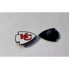 Unbranded Set of 2 KC Chiefs Charms compatible with crocs
