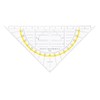 Aristo AR1553 Protractor Triangle with Grip Set of 10