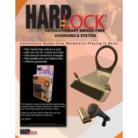 Unbranded HarpLock Hands-Free Magnetic Harmonica Holder