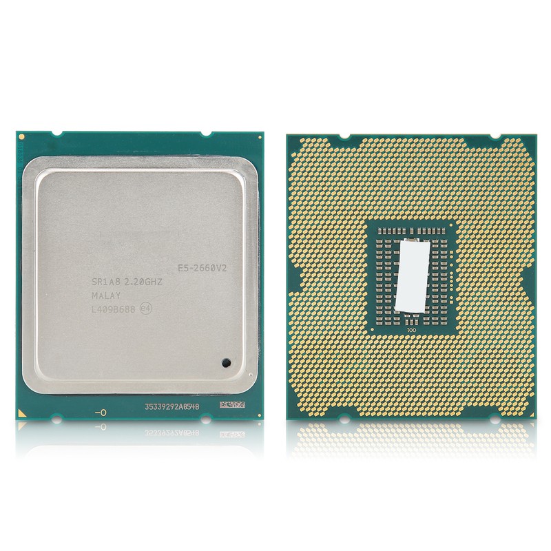 For intel for Xeon E5-2660V2 2.2GHz 10 Core 20 Threads