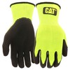 Cat® CAT017411L High Visibility Work Gloves – Large, Dip Textured
