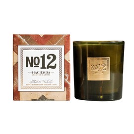 Jackson Vaughn Scented Candle | Aromatherapy Long Lasting Candles Luxury Home Fragrance Decor Gifts Hand Poured Soy Wax Notes of Pomegranate Seeds, Amber, Lime 55 Hour Burn 14.5oz (No. 12 Hacienda)