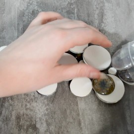 Handmade Animated Holographic Half Pound Bog Mixed Lot 8oz Glass Eyes Random Overstock