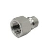Beduan Pressure Washer Fitting Stainless Steel 1/2 NPT (Threaded Dia.