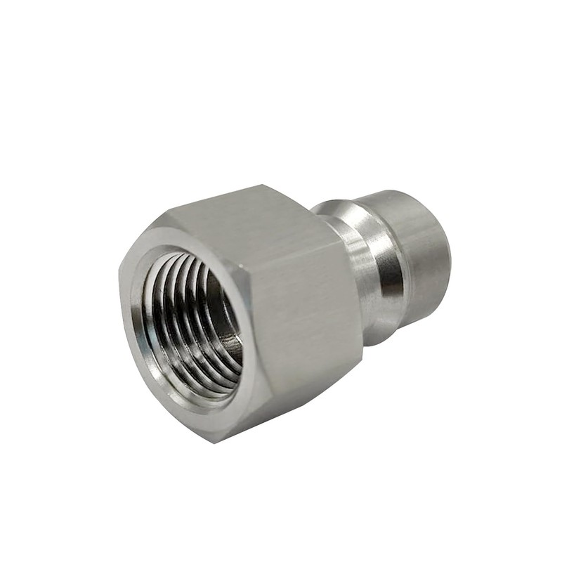 Beduan Pressure Washer Fitting Stainless Steel 1/2 NPT (Threaded Dia.
