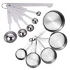 Jotia 11Pcs 430 Stainless Steel Measuring Cups and Spoons Set,