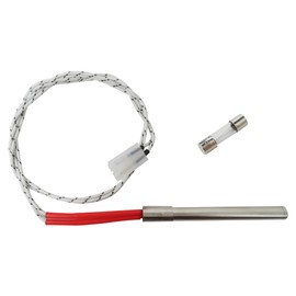 Replacement Hot Rod Ignitor Kit for Traeger 070 075 Texas Elite Series Pro 22 Pro 34, for Lil Tex Elite Series BBQ Series and More Wood Pellet Grills - Tube Length 3.85 in, Wire Length 23.62 in