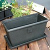 Hachimankasei Arble Eco Plate Rectangular BK 300 215110