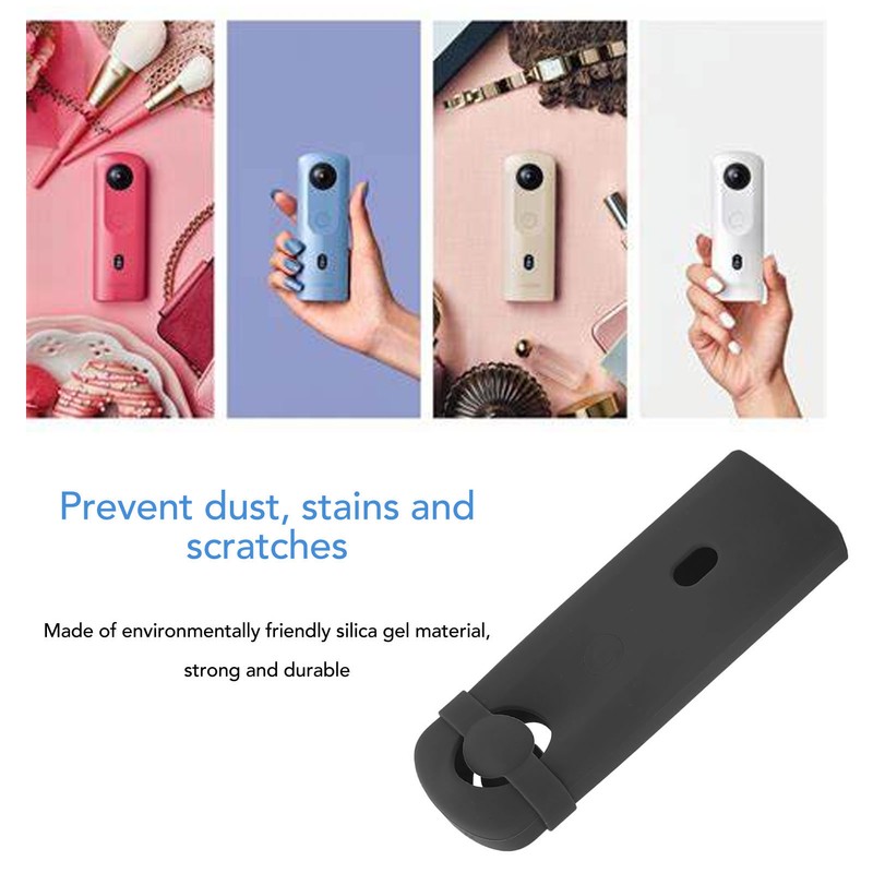 PU585 Action Camera Silicone Case for Ricoh Theta SC2 360