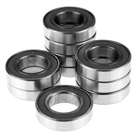 SING F LTD Weatherproof 10 X 6902 2RS Sealed Deep Groove Ball Bearing 15x28x7mm Rubber