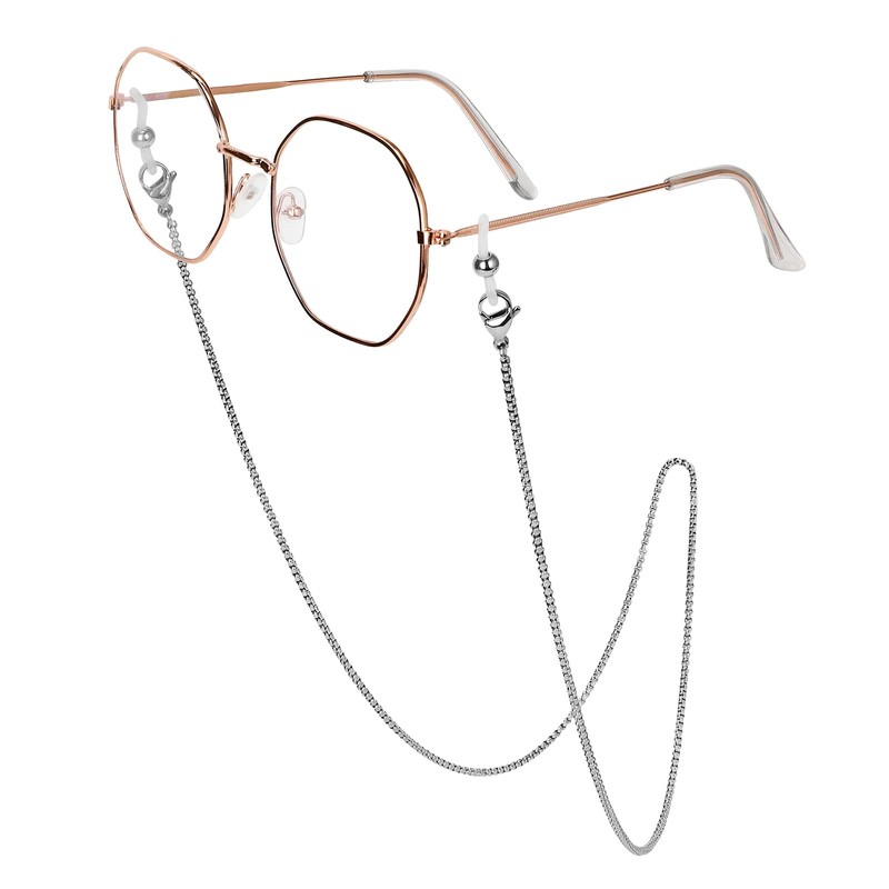 Glasses Holder Chain Loop Eyeglasses Necklace Ring for Women Reading