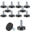 12 Pcs 1/4" Thread Leveling Feet, Adjustable Furniture Feet Threaded