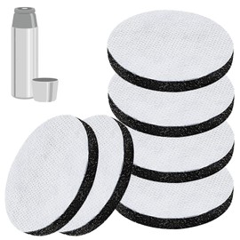 6Pcs Water Filter Discs, Micro Disc Replacement Filters Compatible with Brita Fill&Go Water Filter Bottle Remove Limescale, Reduce Chlorine Micro-Particles and Impurities, Eco-Friendly and Economical