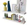 Casafoyer Wall Shelves 4 pcs White 39.4"