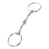 WHAMVOX Durable Stainless Steel Horse Bit Complete Tie Ring Eye