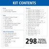 298-Piece All-Purpose Emergency First Aid Kit for Home & Travel