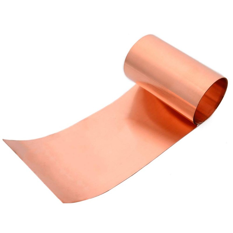 XMRISE Pure Copper Foil Metal Copper Sheet Material Removal Rolls,
