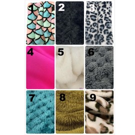 PACK OF 2 Handmade Fleece CPAP BIPAP approx 5-5.5" Wrap around Covers with Hook and Loop Tape Cheek Strap Covers for Sleep Apnea VARIOUS COLOURS (5. CREAM SMOOTH)