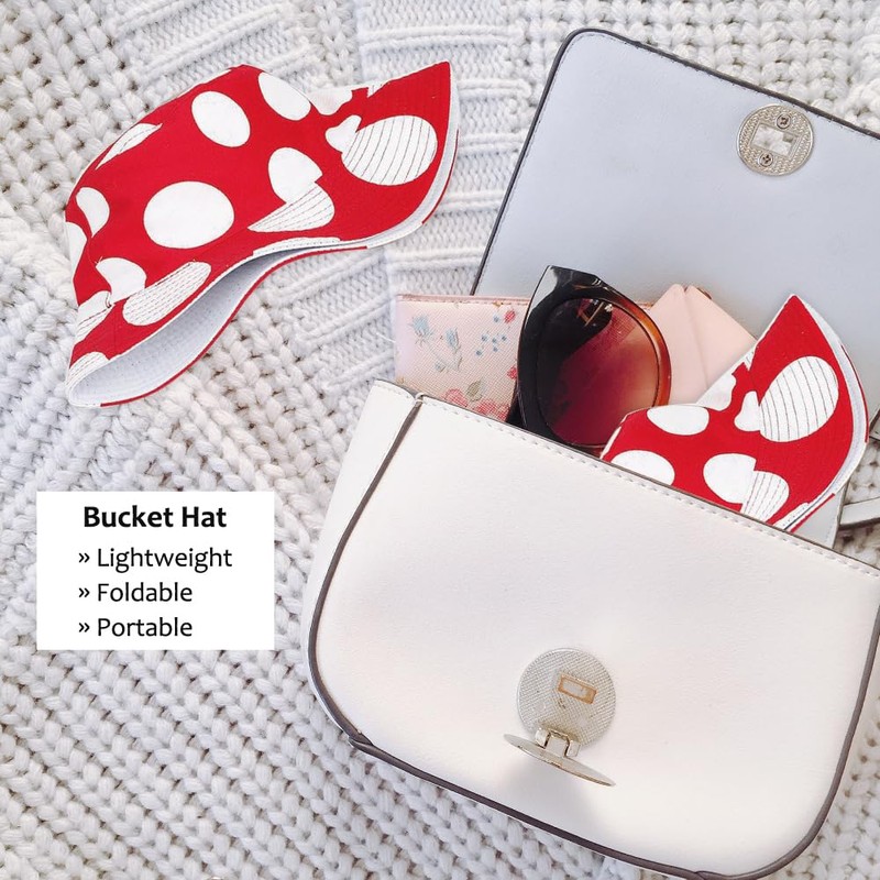 Gadfary - Gorro reversible para mujer, gorro de pescador de