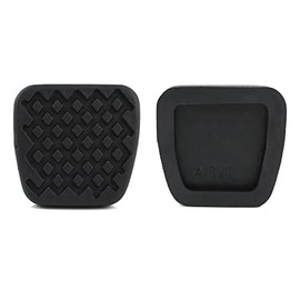 2x Brake Clutch Pedal Pad Rubber Cover Black for Accord Civic CRX CRV 46545-SA5-000/46545SA5000