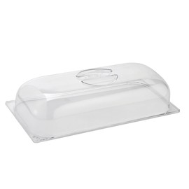 LACOR 66900P Ice Tray, Lid for Ice Container, Ice Cream, Dishwasher Safe, Polycarbonate, Transparent, 360 x 165 x 76 mm