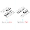 MOUNTAIN_ARK 12 Pack H Shaped Lift Off Hinges for Cabinet