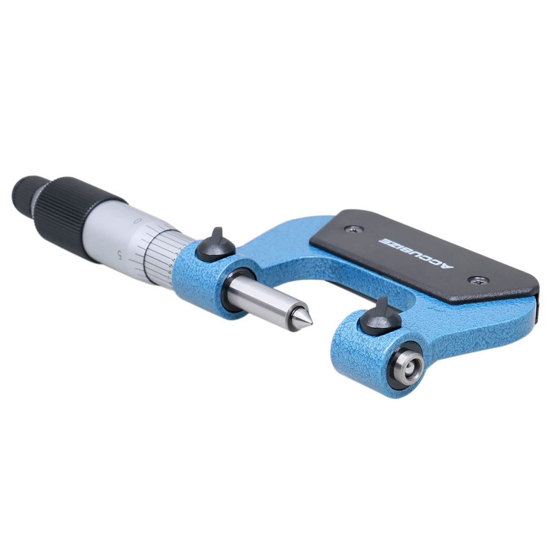 Accusize - 0-1'' x 0.0001'' Screw Thread Micrometer with 5